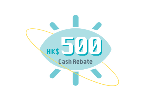 HK$500 Cash Rebate